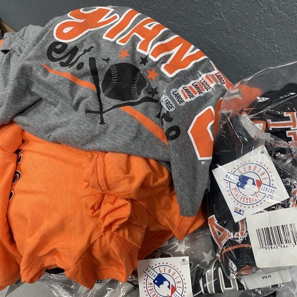 lot of 25 san francisco giants mlb baseball